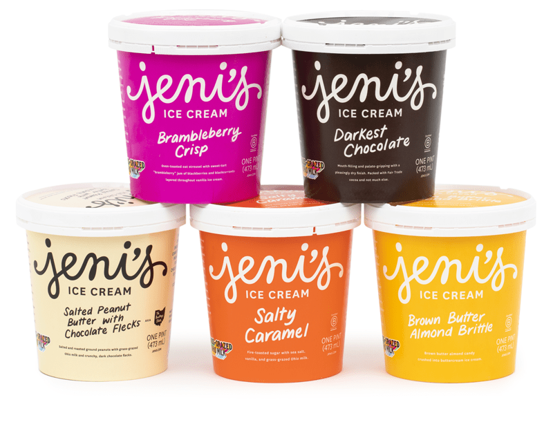 Jeni’s Splendid Ice Creams multiple flavors