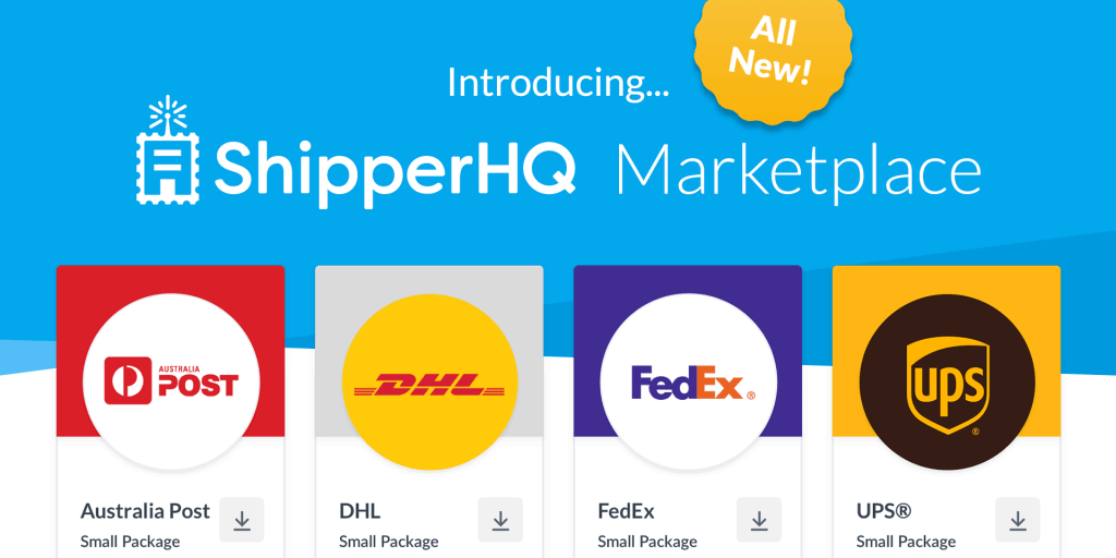 The ShipperHQ Marketplace is a hub for carriers, third-party providers and other shipping providers.