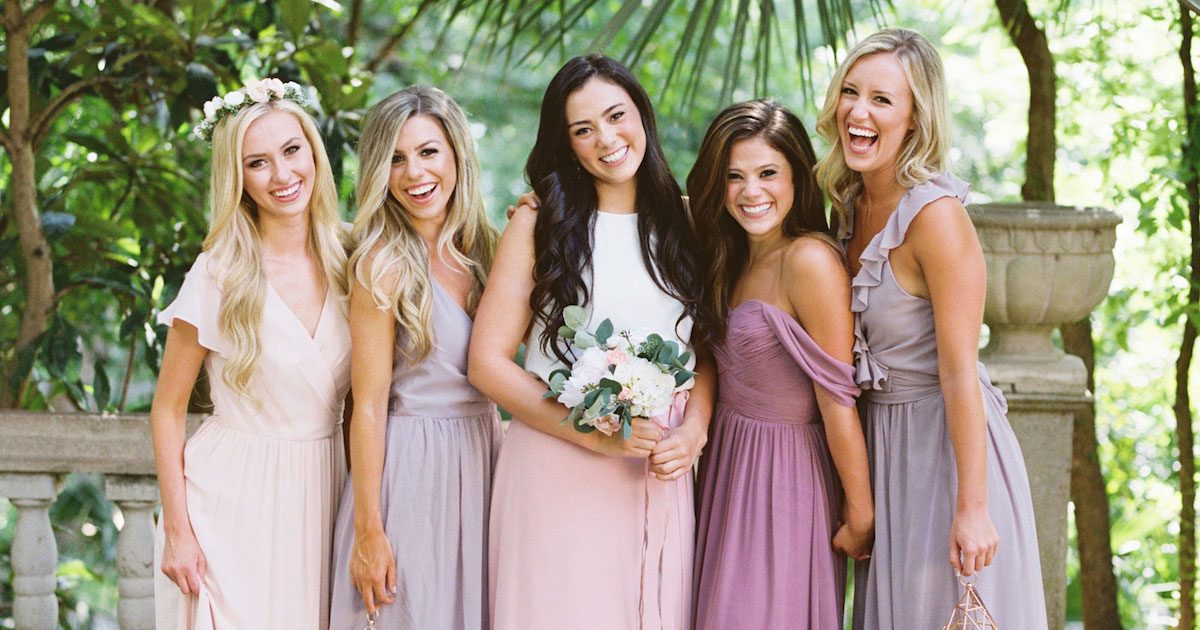 revelry bridesmaid dress