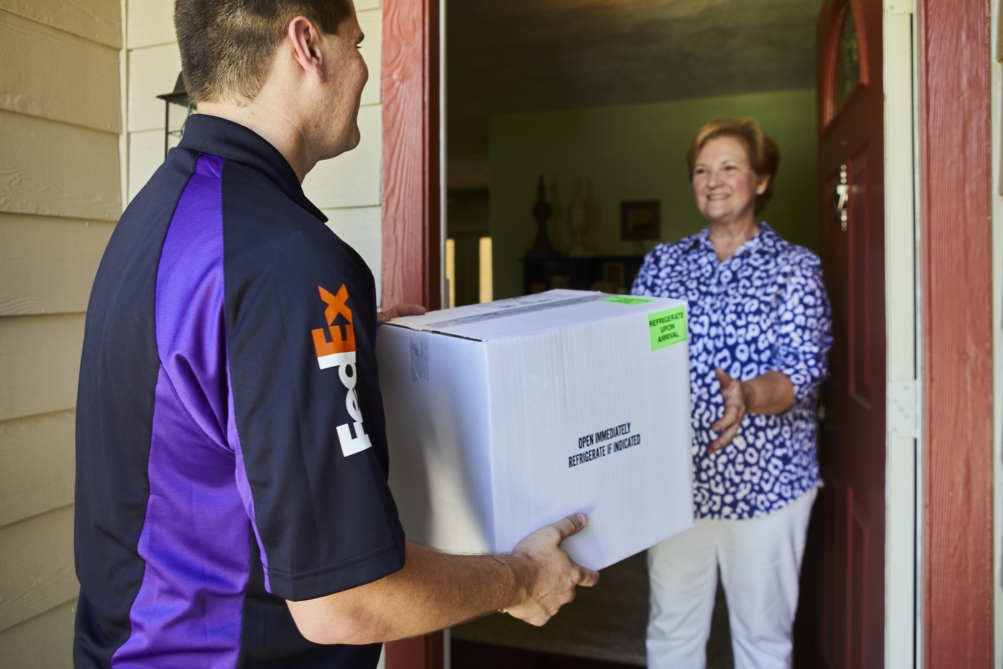 fedex scheduled delivery by end of day