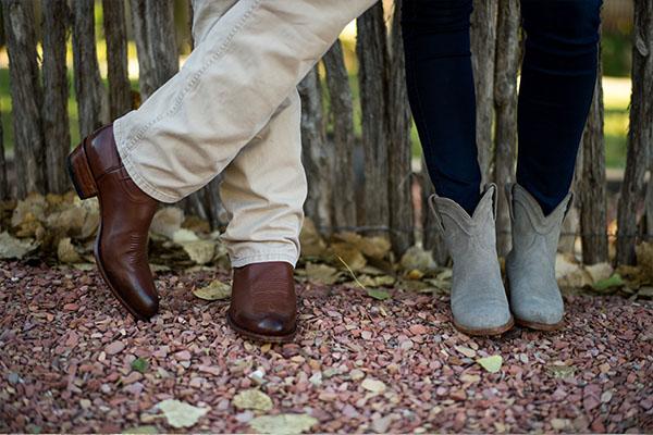 Consumer products like cowboy boots are often shipped to residential and commercial addresses.