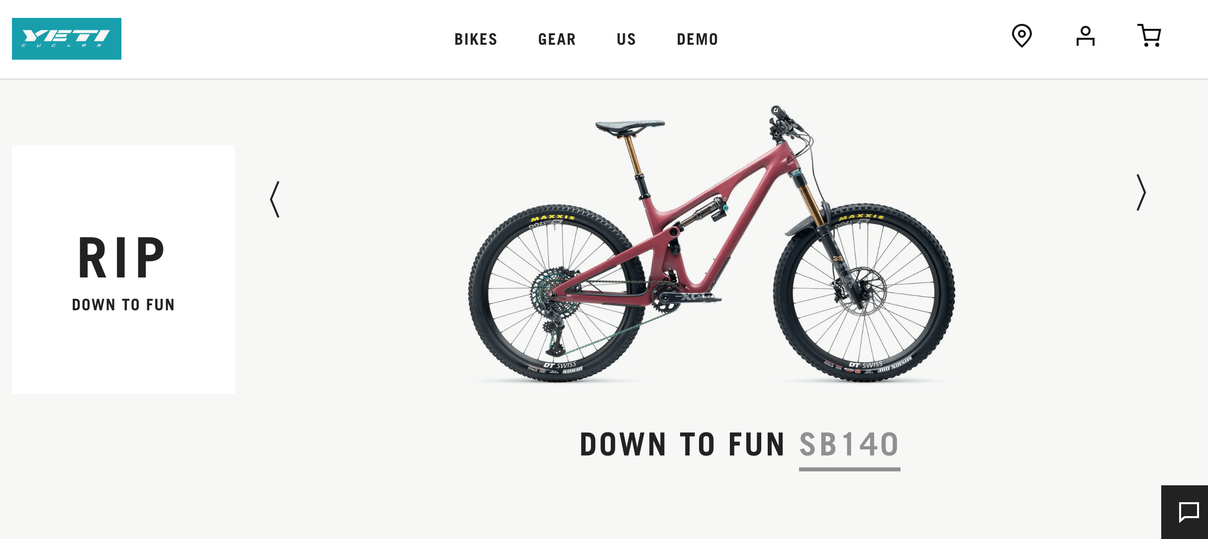 Experiential Commerce - Yeti Cycles