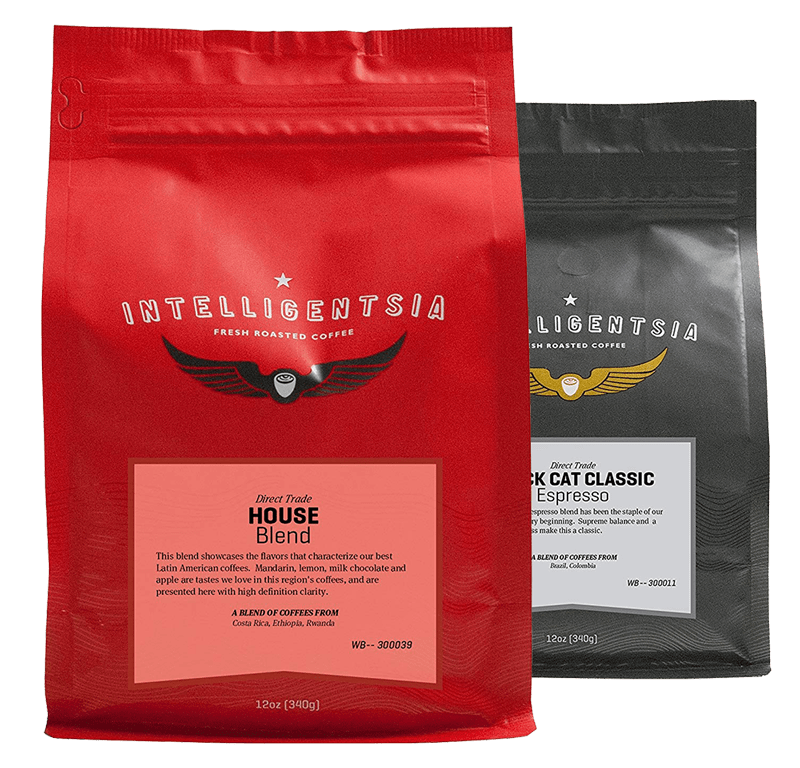 Intelligentsia Coffee packaged