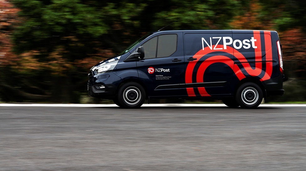NZ Post hybrid van