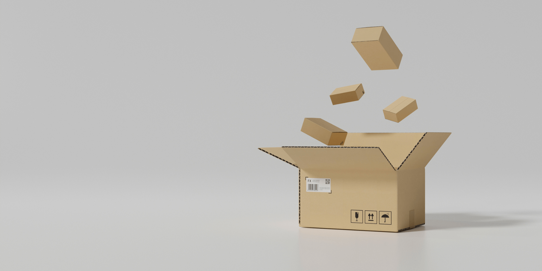 Dimensional Packing boxes within boxes
