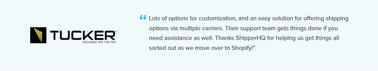 multi-carrier shipping software - customer testimonial