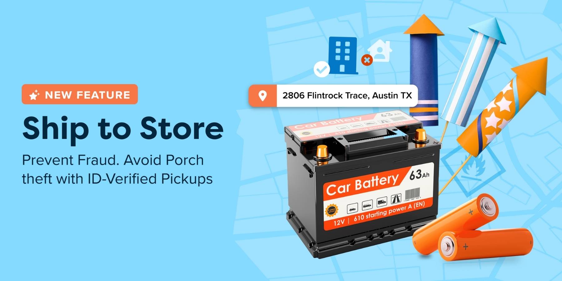 Ship to Store Local pickup option for omnichannel fulfillment